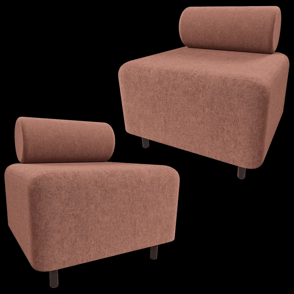 ENOstudio – Pouf BOVARI 3ds Max