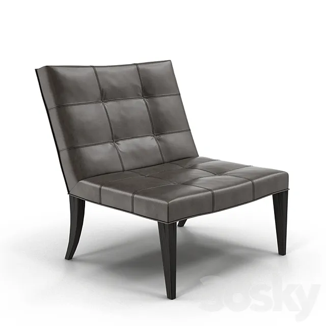 Ensemble Sweeney Club chair 3ds Max