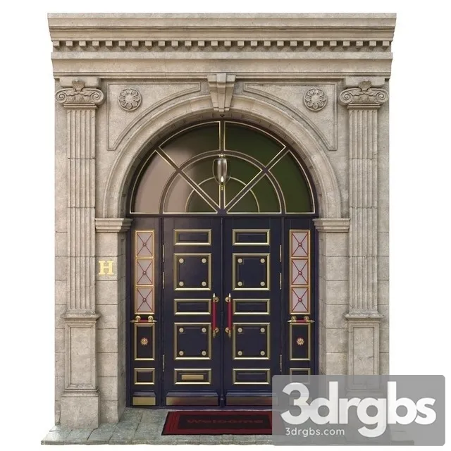 Entrance Classic Door 3dsmax Download