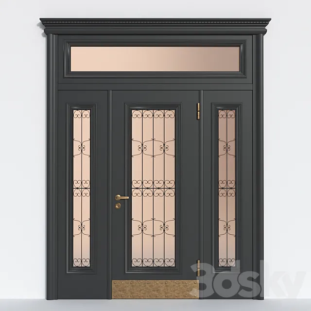 Entrance door 3DSMax File