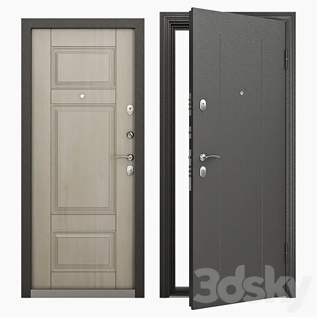 Entrance door Torex Series Delta-100 RGSO D18 3ds Max