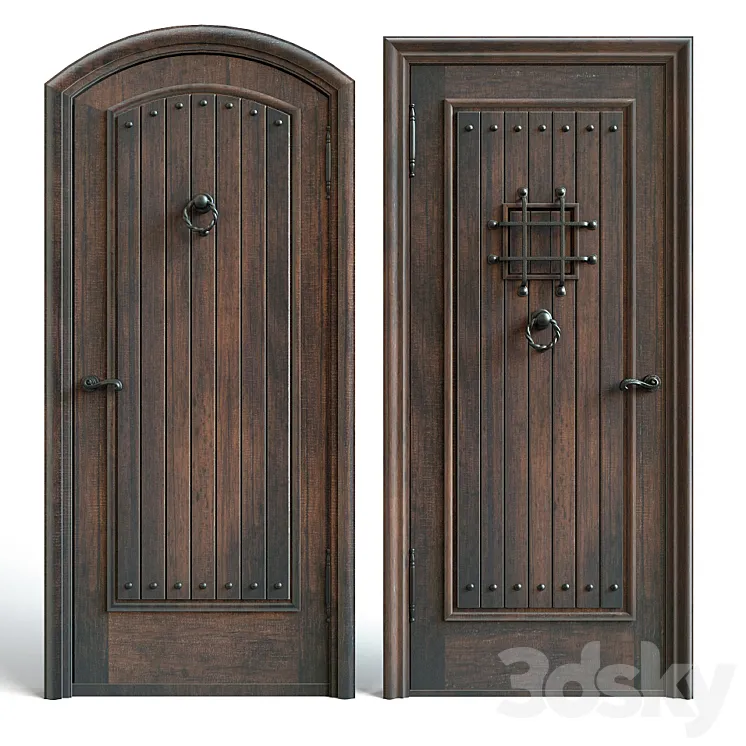 Entrance doors 3 3DS Max