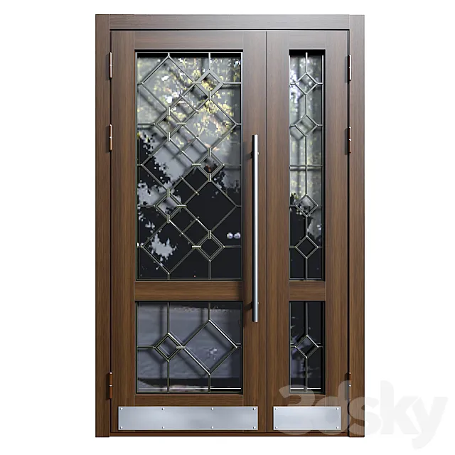 Entrance doors 7 3DS Max Model