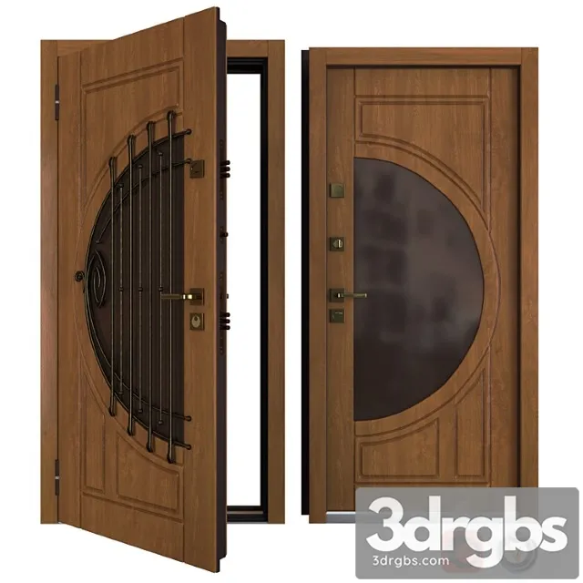 Entrance Metal Door Harp Your Frame 3dsmax Download