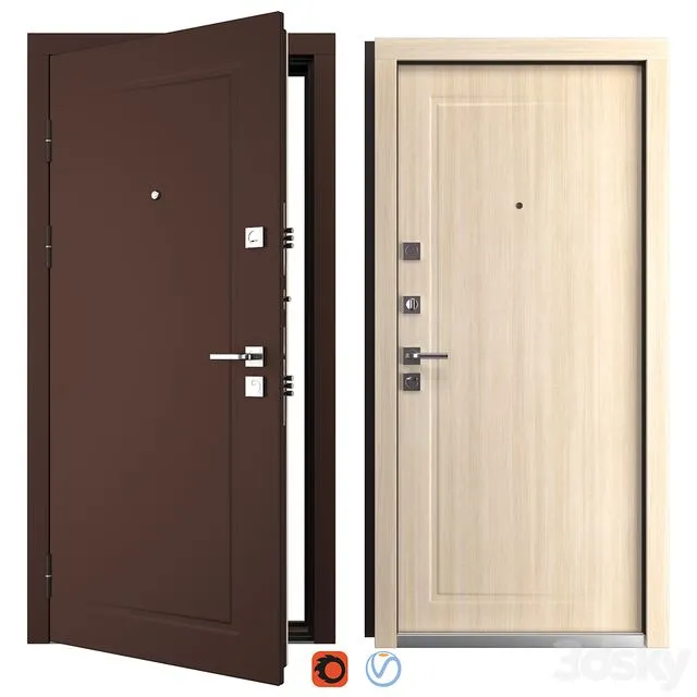Entrance metal door Madlen (Abvehr) 3dsMax Model