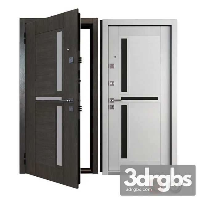 Entrance Metal Door Neoline Steelguard 3dsmax Download