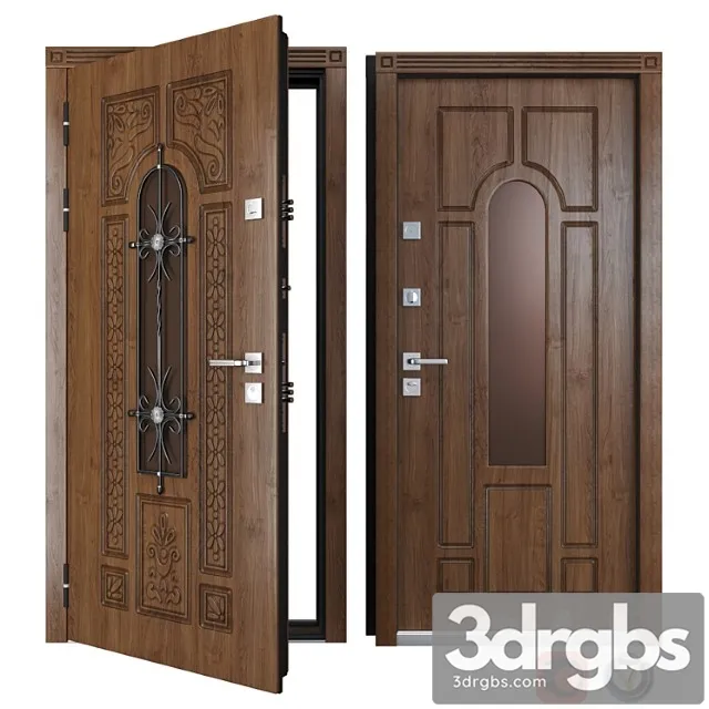 Entrance metal door of vezha 4 3d (your frame) 3dsmax Download