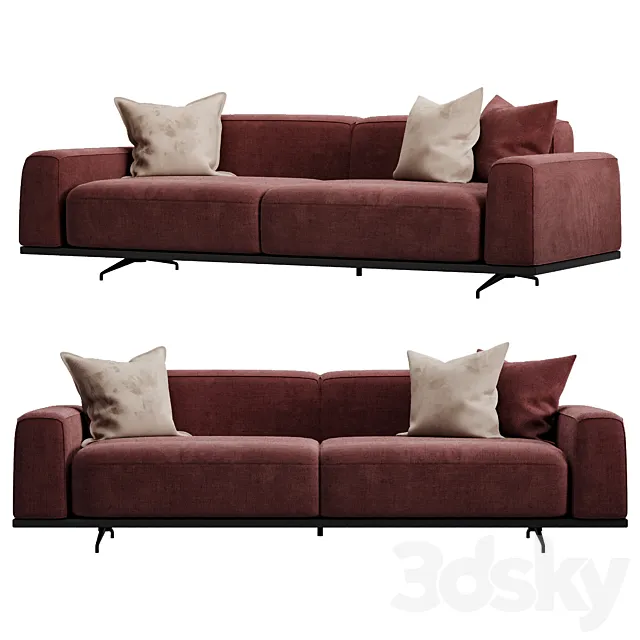 Enza home GIORNO koltuk sofa 3DS Max Model