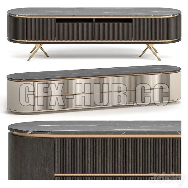 Enza Home Vienna TV Stand 3dsMax Model