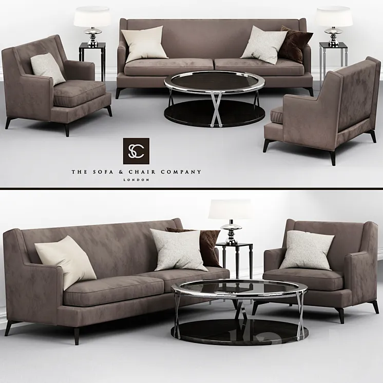 Enzo – Sofas and Armchairs 3DS Max