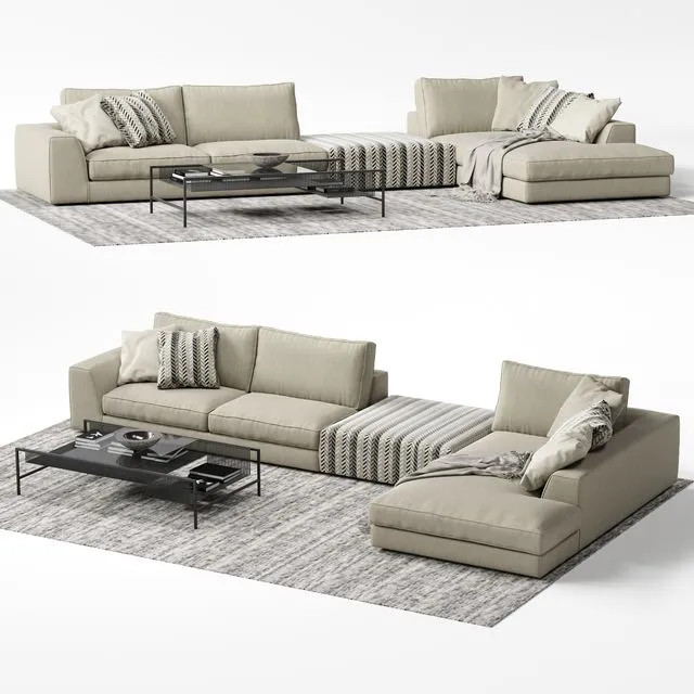 Eole 2 sofa 3dsMax Model