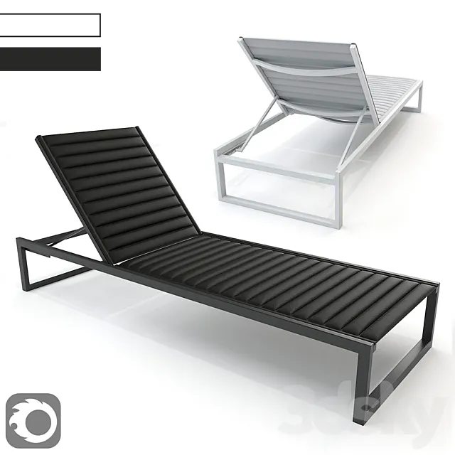 Eos Sun Lounger Casefurniture 3ds Max