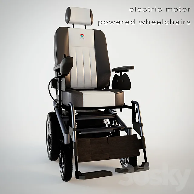 EP62 electric wheelchair 3DSMax File
