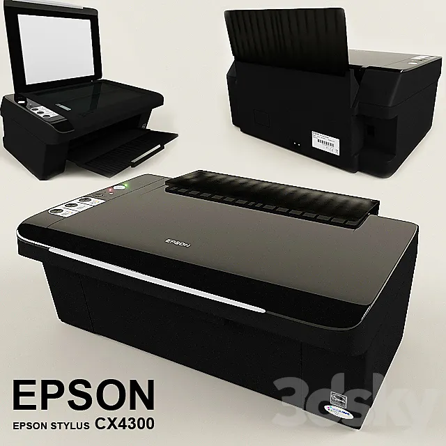 Epson CX4300 3DSMax File