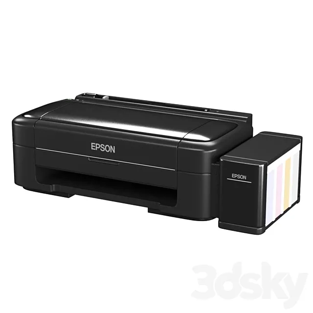 Epson L312 Printer 3ds Max