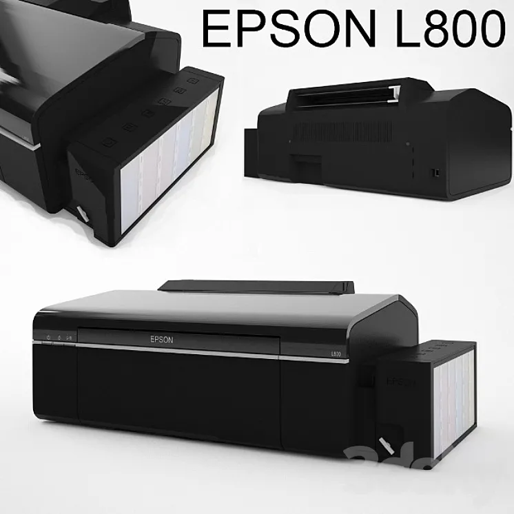 EPSON L800 3DS Max