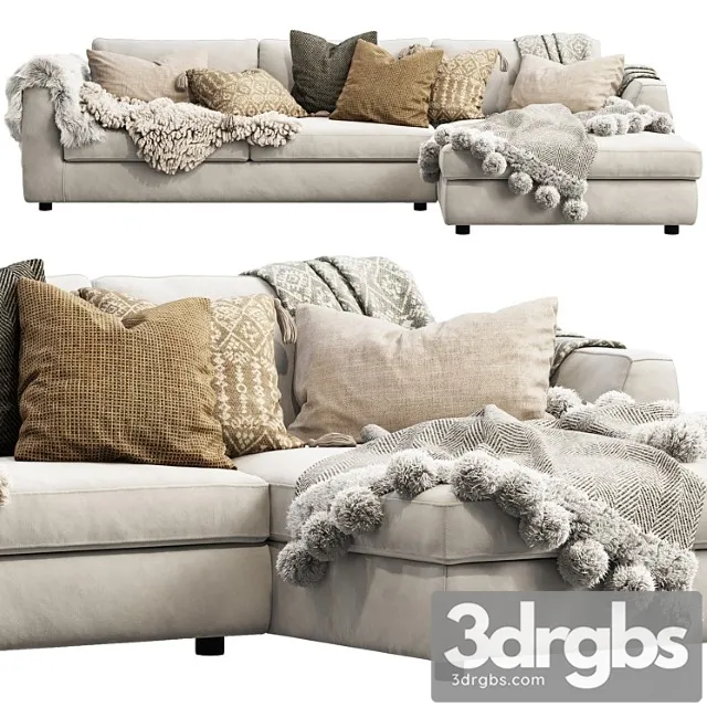 EQ3 Cello Sectional Sofa 3dsmax Download