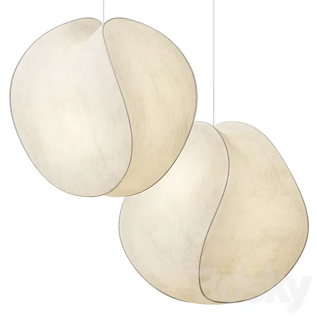 Equinox Pendant Lights 3DS Max Model