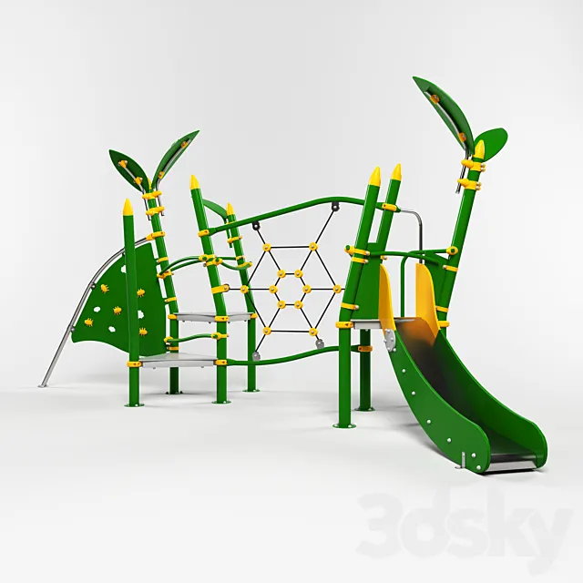 Equipment for children’s playgrounds ARBERO 3DSMax File
