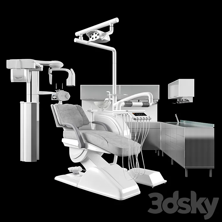 Equipment for dentistry 3DS Max