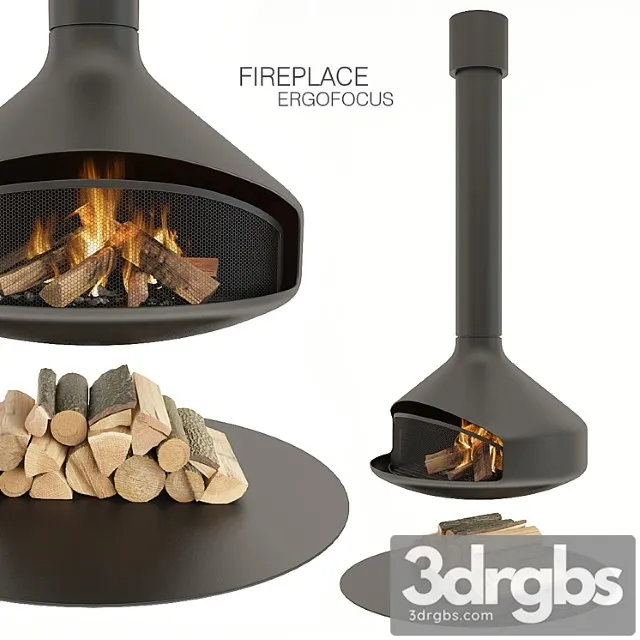 Ergofocus fireplace 3dsmax Download