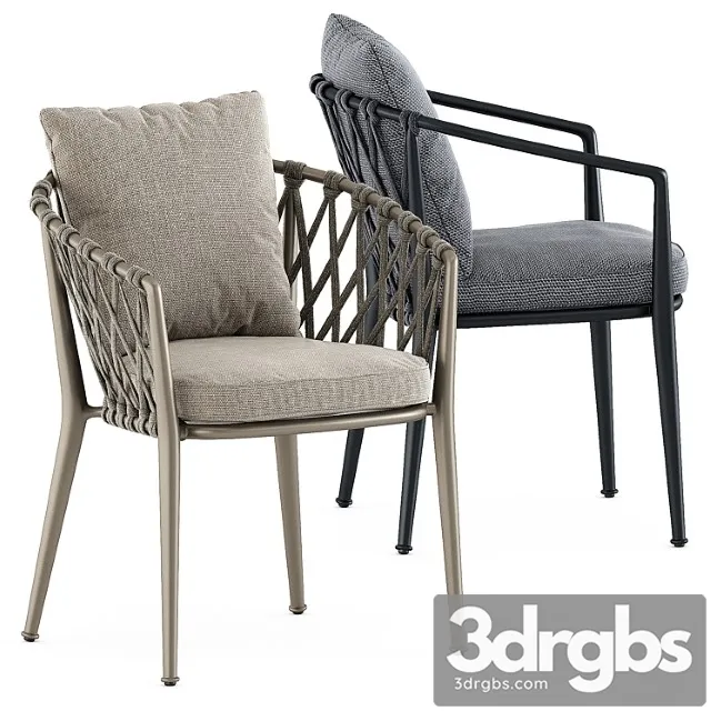 Erica outdoor chair by beb italia