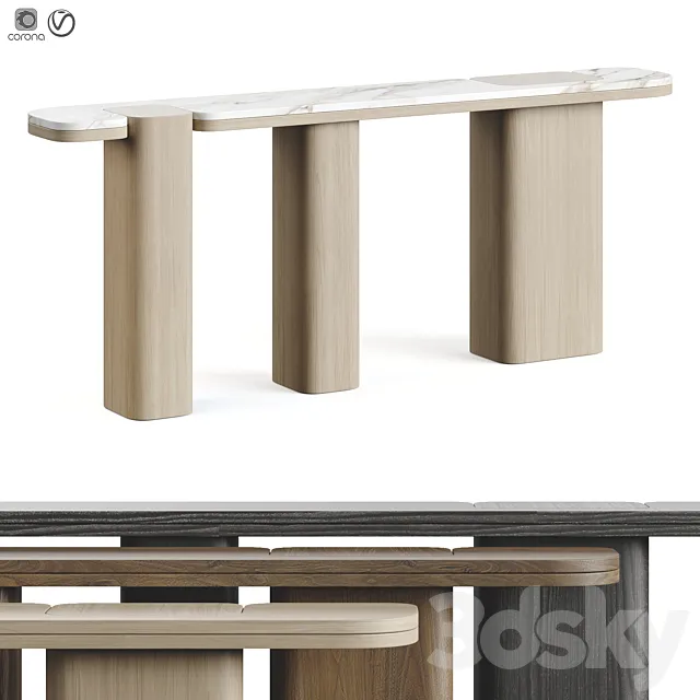 Erice C Carpanese Home Italia Console 3ds Max