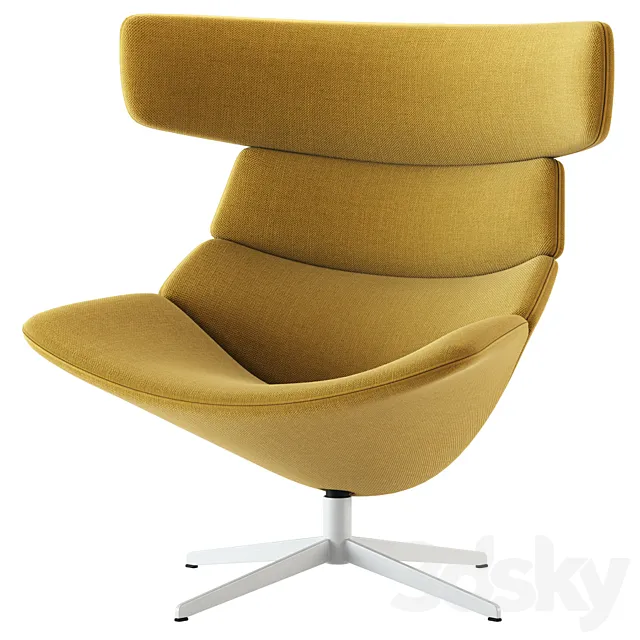 Erik Jorgensen _ Asko High Easy Chair 3DSMax File