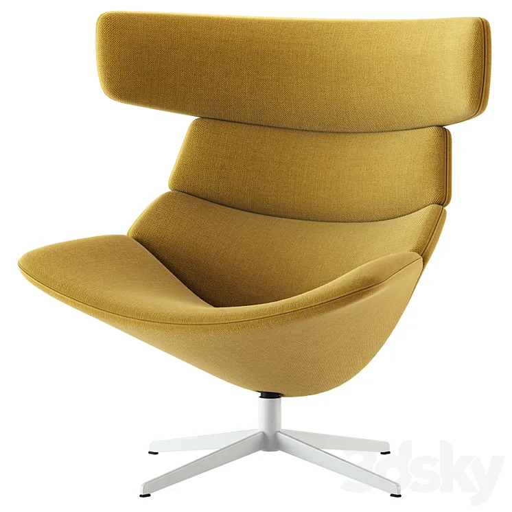 Erik Jorgensen \/ Asko High Easy Chair 3DS Max