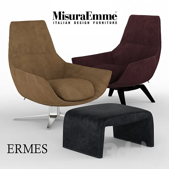 ERMES MAURO LIPPARINI CHAIR 3DS Max Model