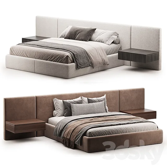 Eros store online Modern bed 3ds Max