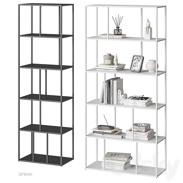 Erwin shelving Divan.ru 3DS Max Model