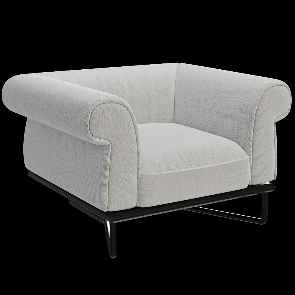 Esedra Design  – Armchair Vivaldi 3ds Max