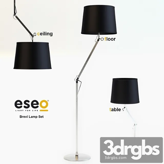 Eseo Brevi Lamp Set 3dsmax Download