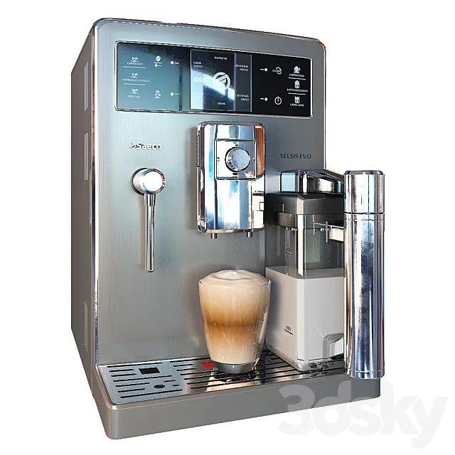 Espresso Coffee Machine PHILIPS-SAECO HD8954 _ 09 3DS Max Model