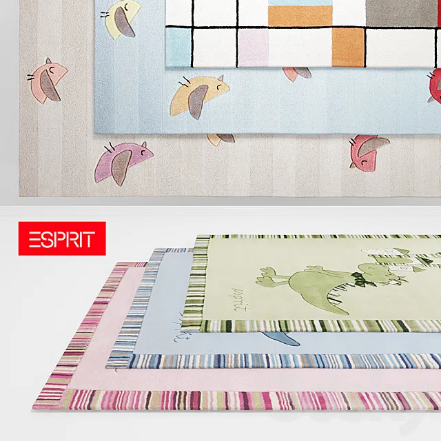 Esprit Kids Rugs 3ds Max