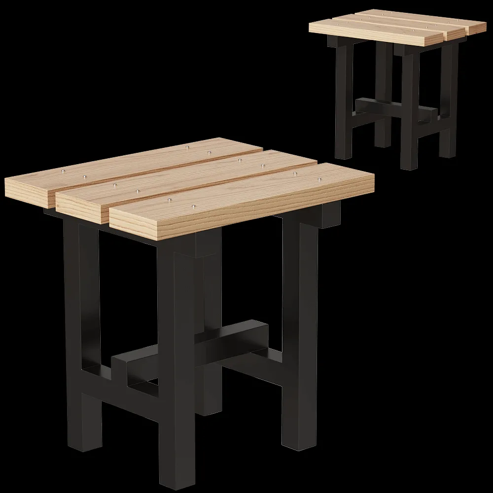 Essem Design  – Bench 68 3ds Max