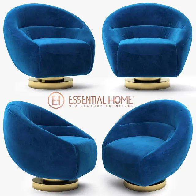 Essential Home _Mansfield armchair 3dsMax Model