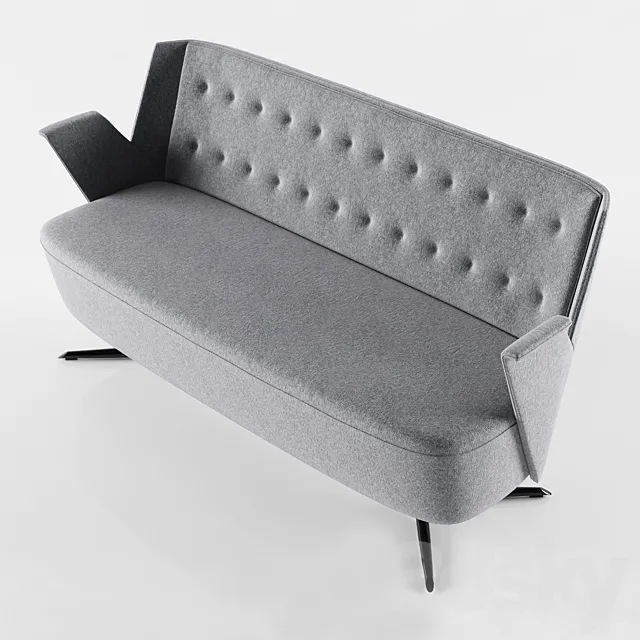 ESTEL EMBRACE. 2 seats sofa 3DSMax File
