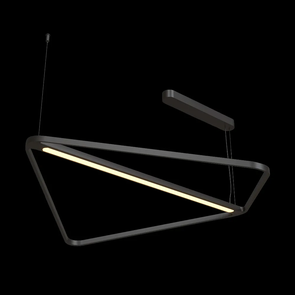 Estel Group – Ceiling lamp KI004 – Square Hanged naked kite 3ds Max