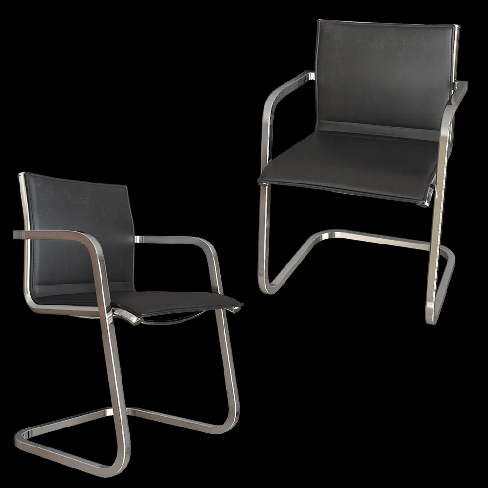 Estel Group – Chair Alumina Visitor 3ds Max
