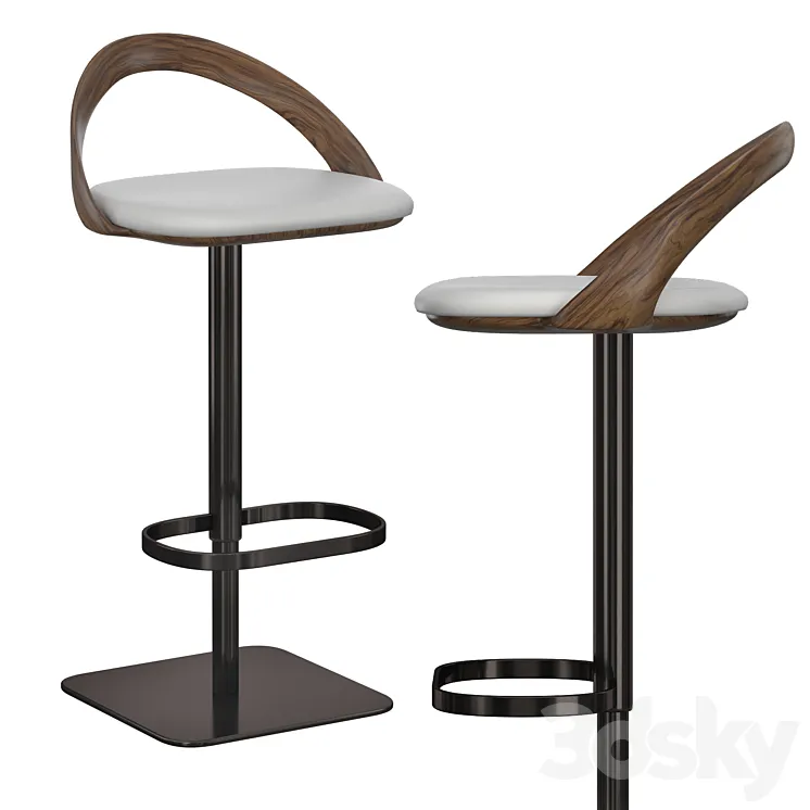 Ester sgabello bar stool 3DS Max Model