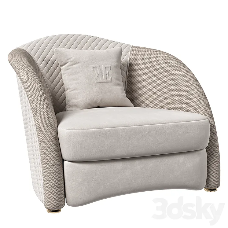 ESTETICA FABIANO armchair 3DS Max Model