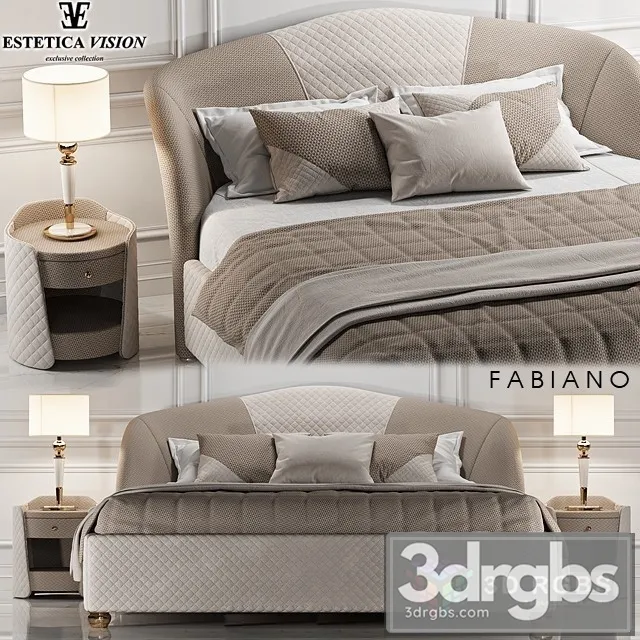 Estetica Fabiano Palladium Bed (2) 3dsmax Download