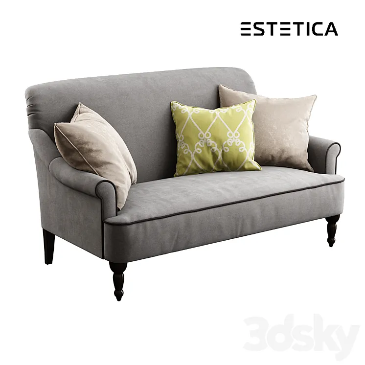 Estetica \/ Hollywood Sofa 3DS Max