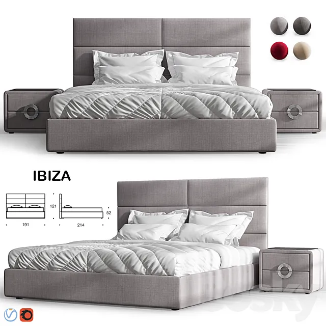 Estetica IBIZA 3ds Max