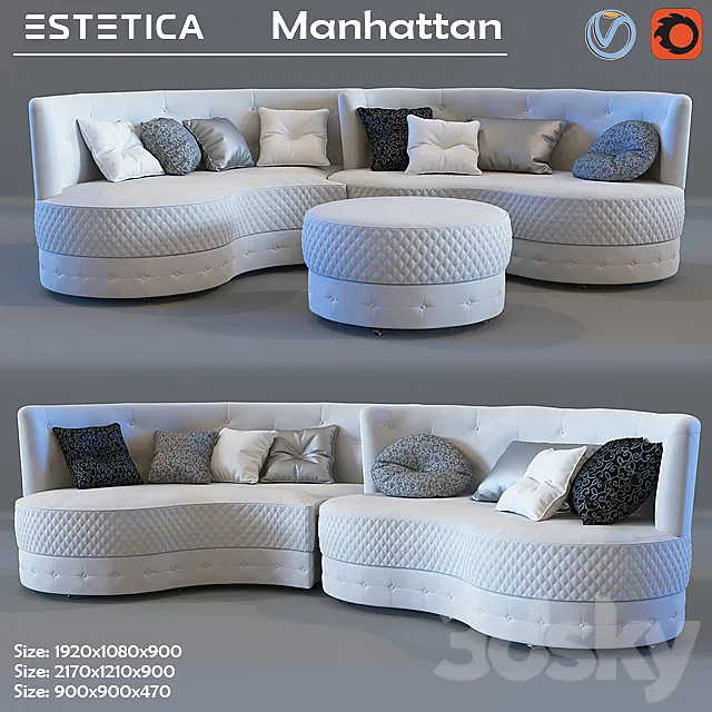 Estetica Manhattan 3DSMax File