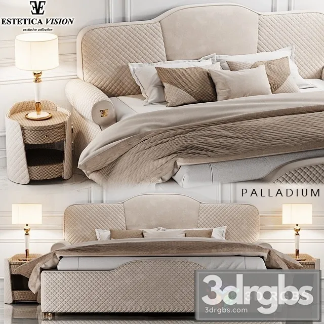 Estetica Palladium Bed 3dsmax Download