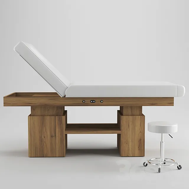 Esthétic Design massage table 3ds Max