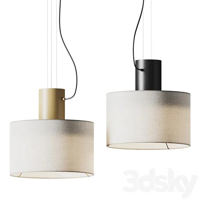 Estiluz Cyls Pendant Lamp 3DS Max Model